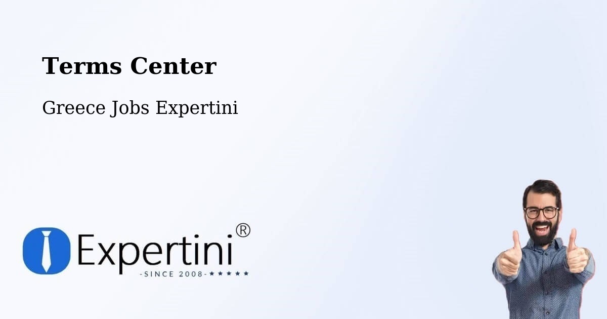 Terms of Service – Chaniá - Greece Jobs Expertini